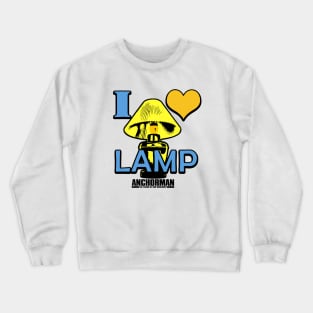 Anchorman I Love Lamp Bright Logo Crewneck Sweatshirt